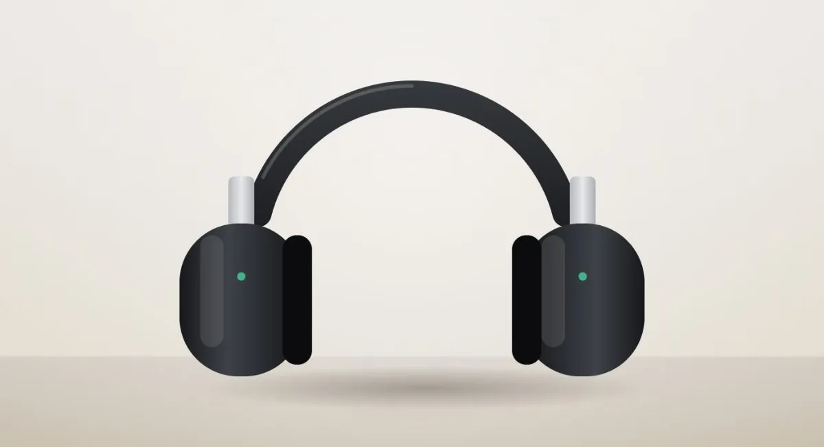 Wireless over-ear headphones